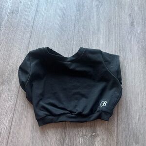 Bombshell Sportswear Black Crop Top